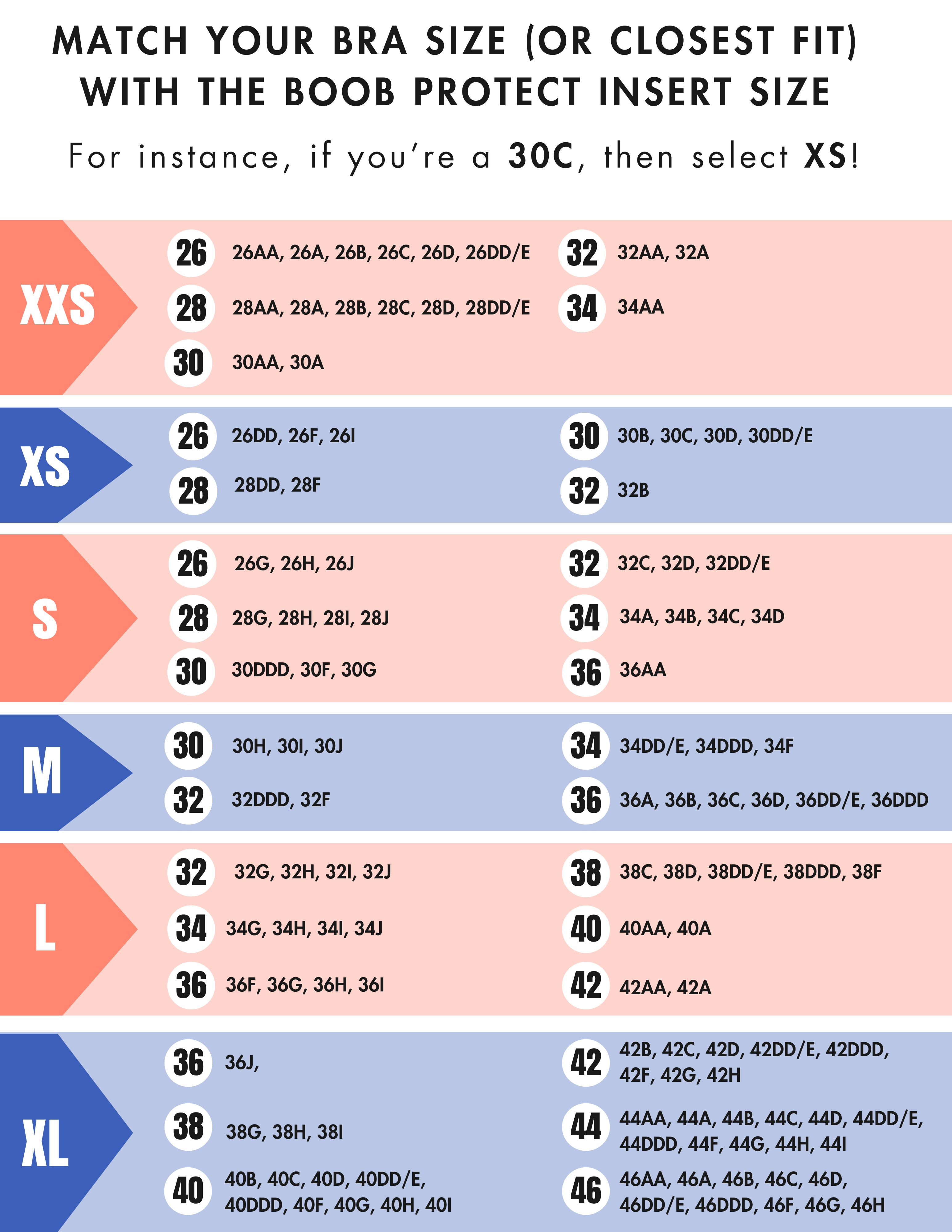 Sizing Normal Aaa 32aa Size Chart
