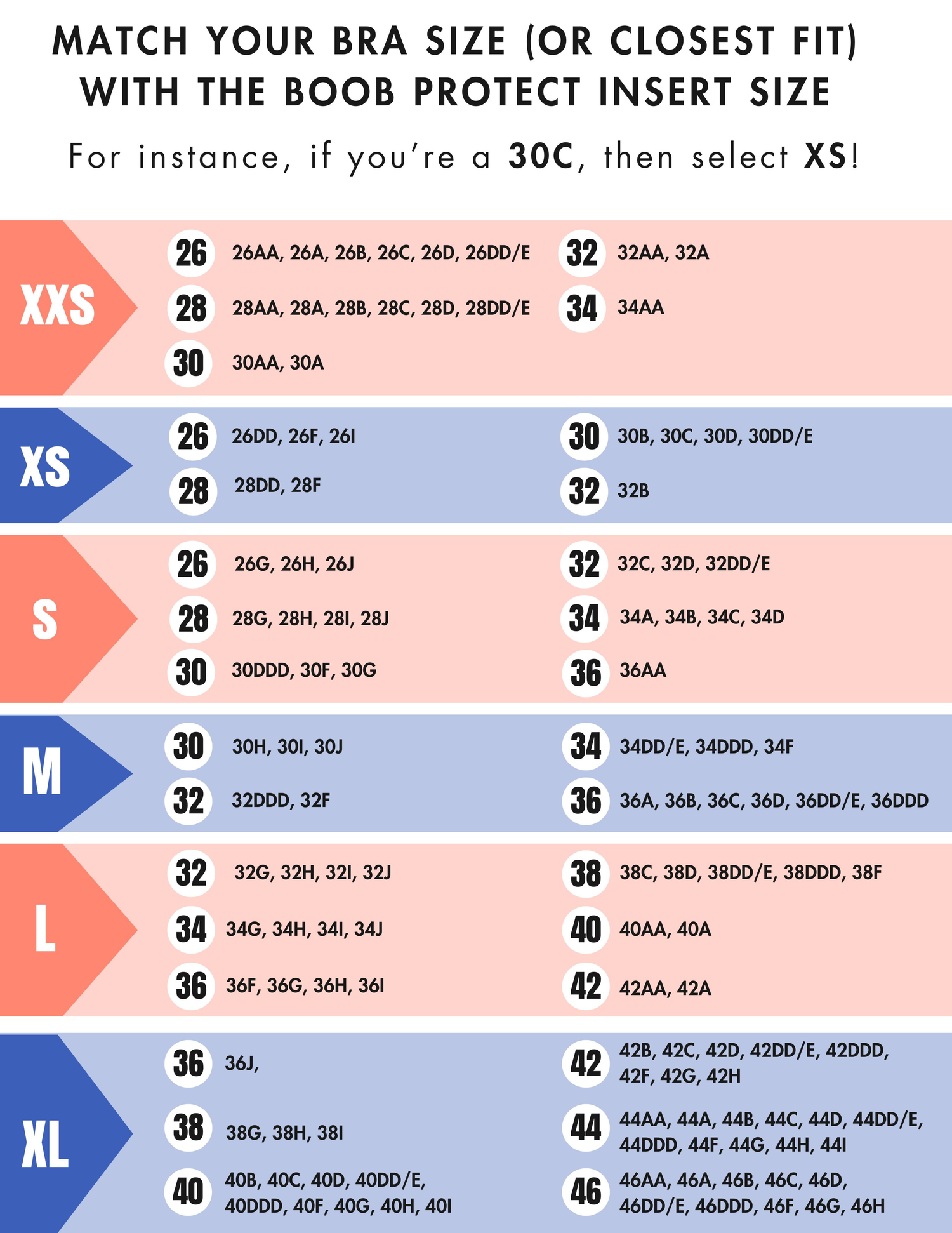 Boob Protect Sports Bra Inserts